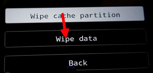 wipe data Vivo V11